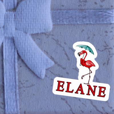 Sticker Flamingo Elane Notebook Image