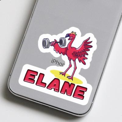 Weight Lifter Sticker Elane Image