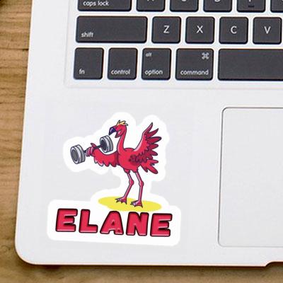 Weight Lifter Sticker Elane Notebook Image