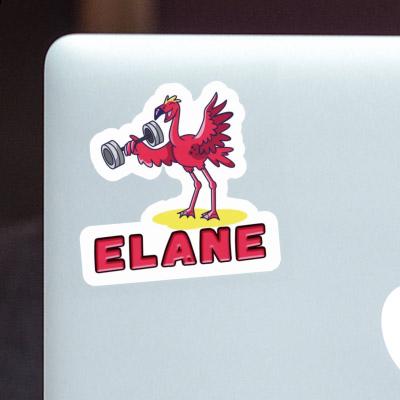 Weight Lifter Sticker Elane Notebook Image