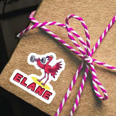 Weight Lifter Sticker Elane Laptop Image