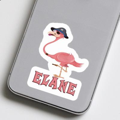 Sticker Elane Flamingo Laptop Image