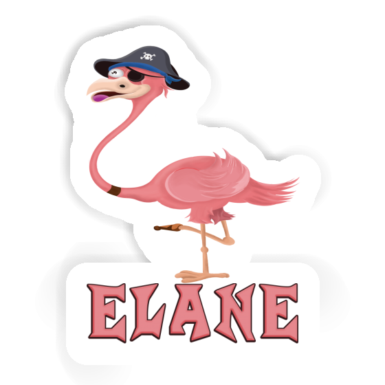 Elane Aufkleber Flamingo Notebook Image