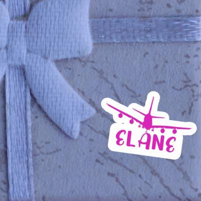 Elane Sticker Flugzeug Gift package Image