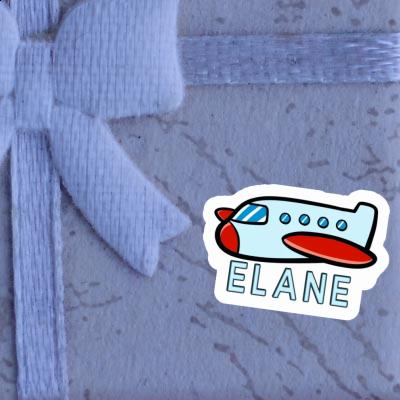 Sticker Plane Elane Image