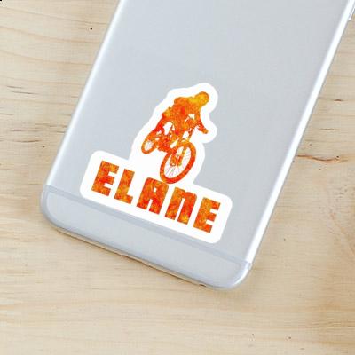 Elane Autocollant Freeride Biker Laptop Image