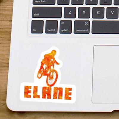 Sticker Elane Freeride Biker Notebook Image