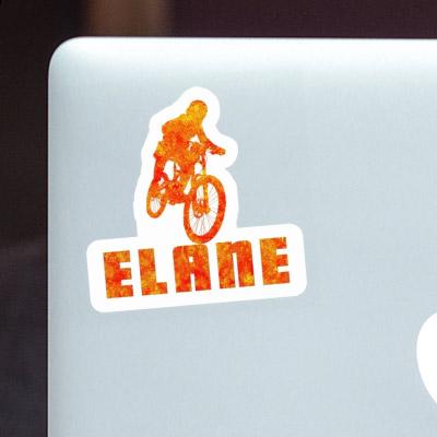 Sticker Elane Freeride Biker Laptop Image