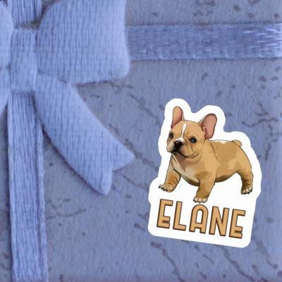 Sticker Frenchie Elane Notebook Image