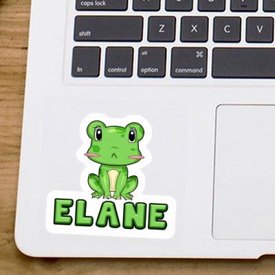 Sticker Elane Frosch Notebook Image