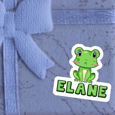 Autocollant Elane Grenouille Notebook Image