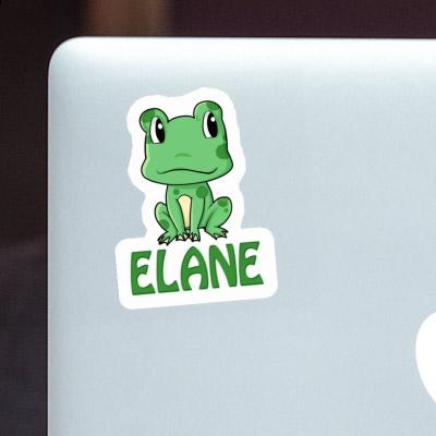 Sticker Frog Elane Notebook Image