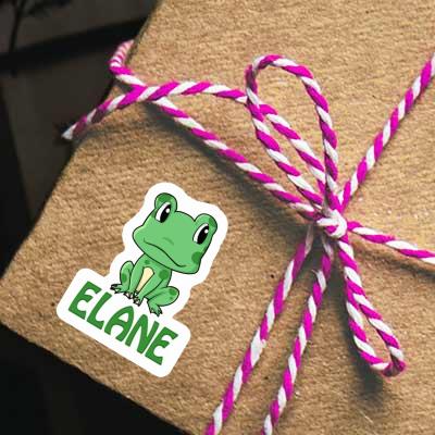 Frosch Sticker Elane Notebook Image