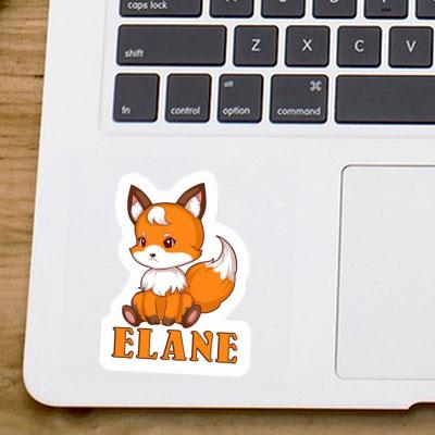 Elane Sticker Fuchs Laptop Image