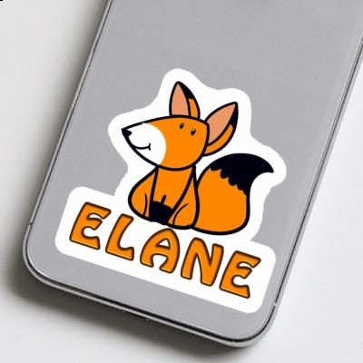 Sticker Elane Fox Notebook Image