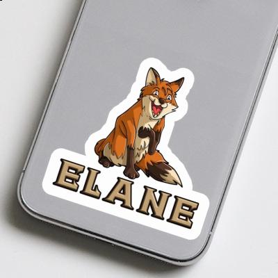 Fox Sticker Elane Laptop Image