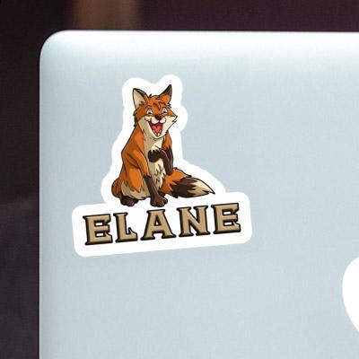 Elane Sticker Fuchs Notebook Image