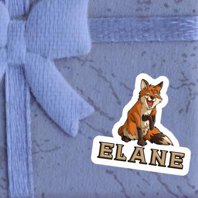 Fox Sticker Elane Laptop Image