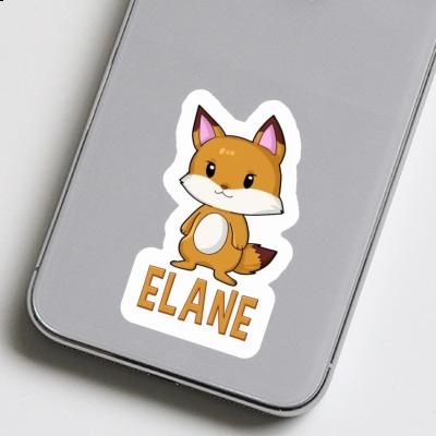 Sticker Elane Fox Notebook Image