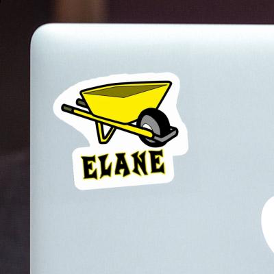 Elane Autocollant Brouette Laptop Image