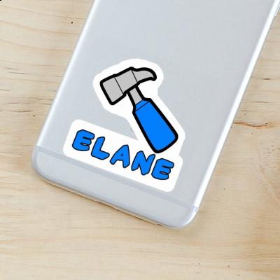 Elane Sticker Gavel Laptop Image