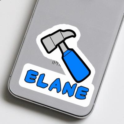 Marteau Autocollant Elane Laptop Image