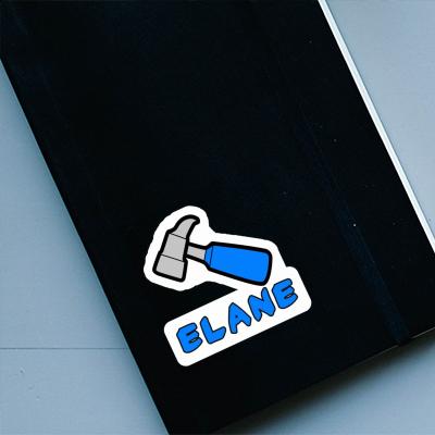 Elane Sticker Gavel Laptop Image