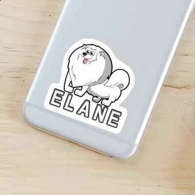 Autocollant Chien Elane Notebook Image