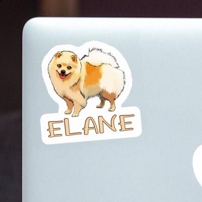 Sticker German Spitz Elane Image