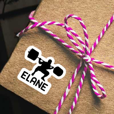 Sticker Elane Weightlifter Gift package Image