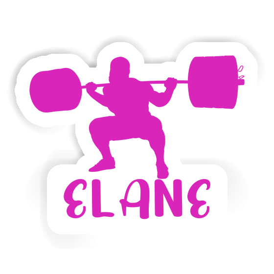 Weightlifter Sticker Elane Gift package Image