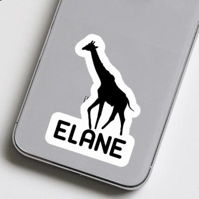 Sticker Elane Giraffe Notebook Image