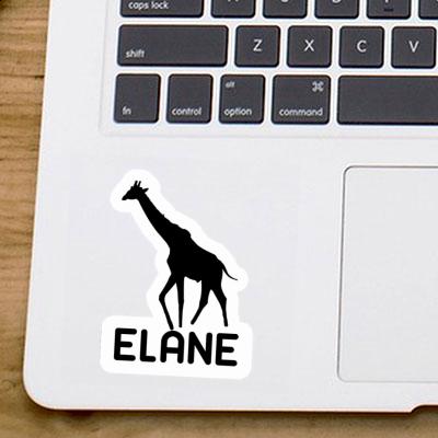 Giraffe Sticker Elane Image