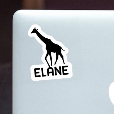 Autocollant Elane Girafe Image