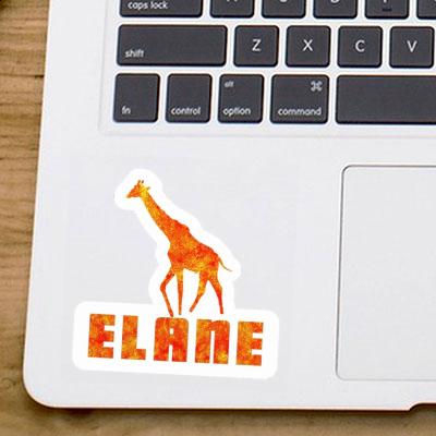 Sticker Elane Giraffe Gift package Image