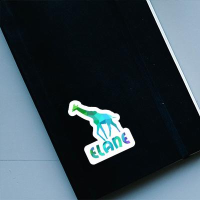 Sticker Elane Giraffe Image