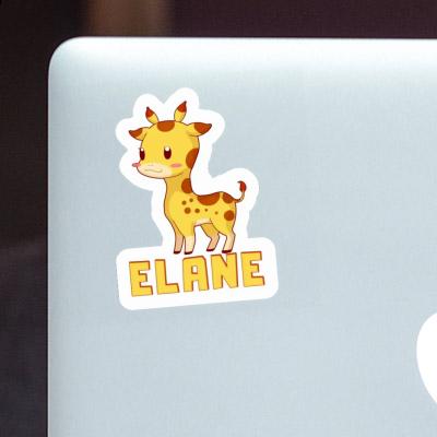 Giraffe Sticker Elane Image