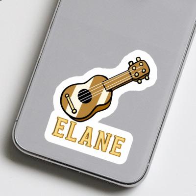 Aufkleber Elane Gitarre Notebook Image