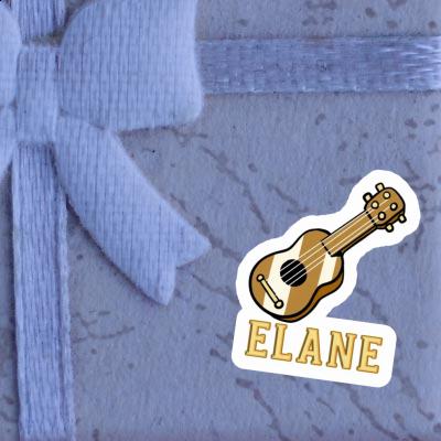 Aufkleber Elane Gitarre Notebook Image