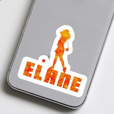 Golfeuse Autocollant Elane Image