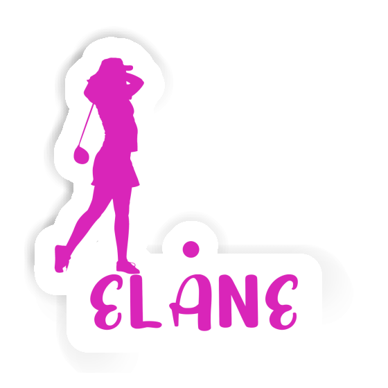 Golfeuse Autocollant Elane Image