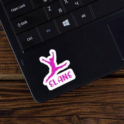 Sticker Elane Gymnastin Notebook Image