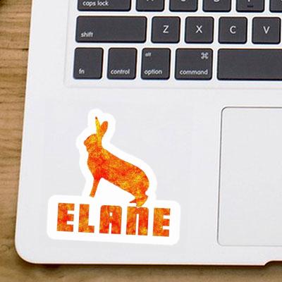 Rabbit Sticker Elane Notebook Image