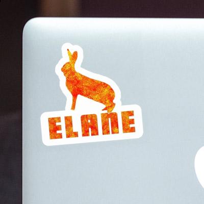 Rabbit Sticker Elane Image