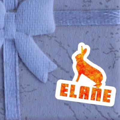 Rabbit Sticker Elane Notebook Image