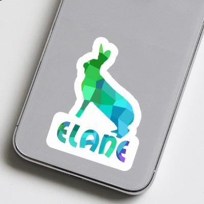 Elane Sticker Rabbit Notebook Image