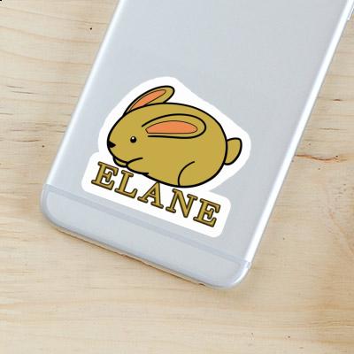 Elane Autocollant Lapin Image