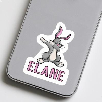 Elane Autocollant Lapin Notebook Image