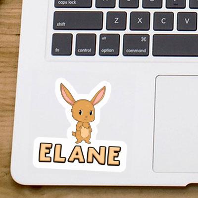 Sticker Elane Easter Bunny Gift package Image