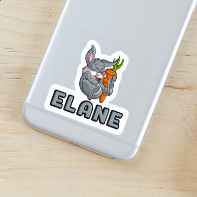 Elane Autocollant Lapin Image